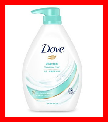 多芬滋養柔膚沐浴乳 舒敏溫和配方 1000ml/【Dove 多芬】舒敏溫和沐浴乳
