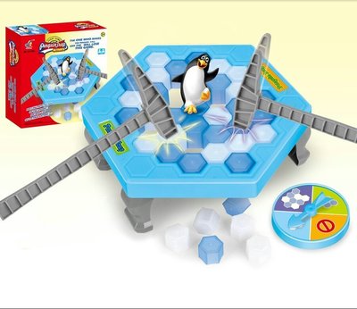 高雄可自取~現貨~企鵝敲冰塊~拯救企鵝~企鵝敲冰磚 破冰磚 冰塊 冰槌 2017最熱兒童  益智玩具 桌遊 交換禮物