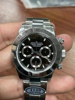 限量 C 鋼黑迪 116520 白鋼迪 丹東4130機芯 手錶 男士手錶