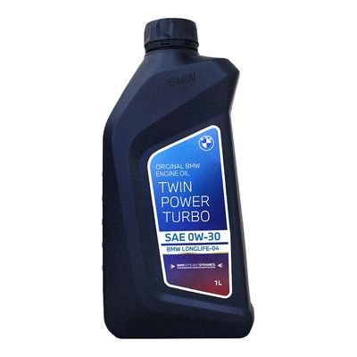 【易油網】【缺貨】BMW TWINPOWER TURBO LONGLIFE-LL04 0W30 C3 合成機油