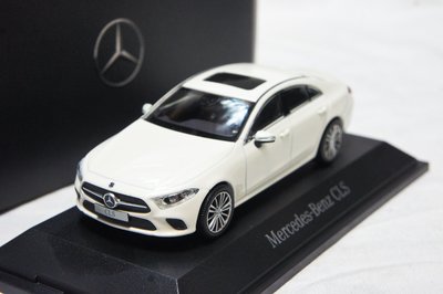【超值特價】賓士原廠 1:43 Norev Mercedes Benz  CLS coupe C257 2018 白色