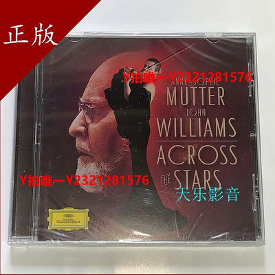 唱片CD現貨 DG4837456穆特 ACROSS THE STARS 穿越星空JOHN WILLIAMS CD
