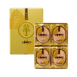 Mei 小舖☼預購！日本 坂角總本舖 海老 蝦餅 黃金罐 18入/盒