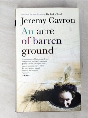 【書寶二手書T1／原文小說_CHX】An Acre of Barren Ground_Jeremy Gavron