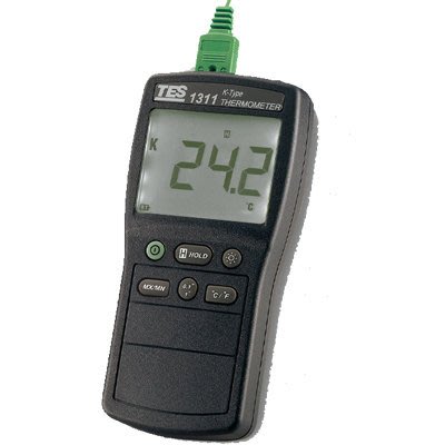 TECPEL 泰菱 》TES-1311A 溫度錶 K TYPE 溫度 熱電偶溫度計