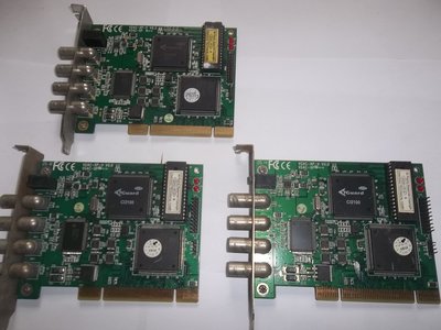 佳峰 VGUARD VG4C-XP-V VO.3 4路影像 2陸錄音,監控卡,共3片