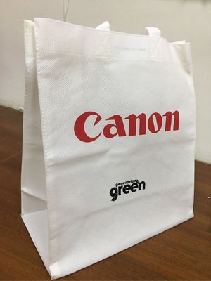 Canon 日本佳能 /德國蔡司 ZEISS 環保不織布手提袋  LOGO  肩背袋 A4書袋 布袋 文創