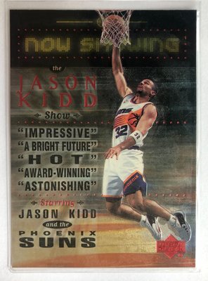 [NBA]1999 Upper Deck Now Showing "Jason Kidd " 特卡 #NS21