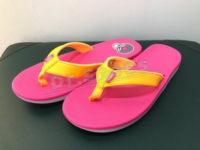 【Dr.Shoes】Nike Bella Kai Thong 女鞋 粉 黃 輕量 夾腳 拖鞋 AO3622-602