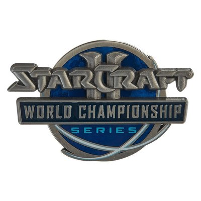【丹】暴雪商城_StarCraft II World Championship 星海爭霸 世界冠軍 徽章 別針