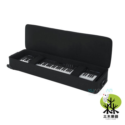 【三木樂器】GATOR GK-88 SLIM 輕巧鍵盤袋附輪 88鍵 輕薄款 電子琴袋 鍵盤保護盒 合成器保護盒