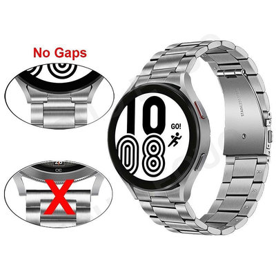 【熱賣下殺價】錶帶 替換錶帶 三星 Galaxy Watch 4 40/44 mm 錶帶 不鏽鋼腕帶Galaxy Wat