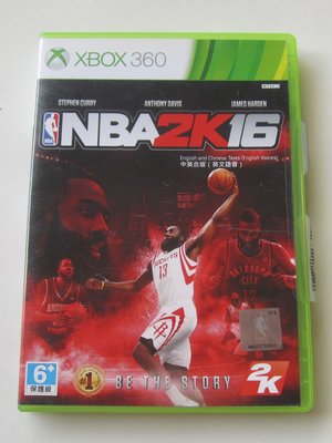 XBOX360 NBA2K16 中文版 NBA 2K16