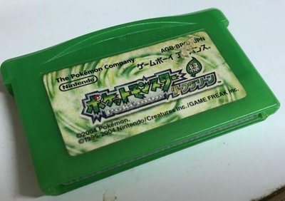 二手 Game Boy Advance GBA SP 卡帶 神奇寶貝 精靈寶可夢 綠葉版 妙蛙種子 妙蛙草 妙蛙花_郵寄