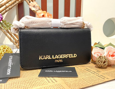 《Karl Lagerfeld》 卡爾 LH1HR8BY 鍊條包 肩背包 斜背包