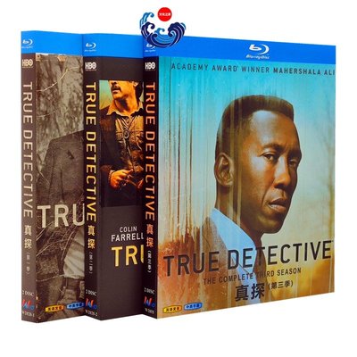 藍光影音~BD藍光碟歐美劇 真探/無間警探/True Detective/1080P高清第1-3季全集 全新盒裝藍光碟