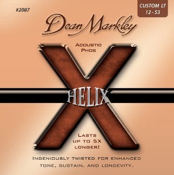 『 放輕鬆樂器』全館免運費 Dean Markley 2087 長壽 民謠吉他弦 0.12-0.53 磷青銅
