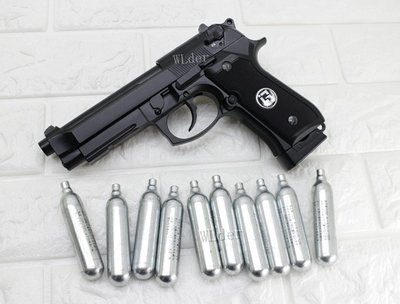 [01] iGUN 貝瑞塔 M9A1 CO2槍 連發版 MC + 12g CO2 鋼瓶(BB槍BB彈M9A1 M92