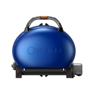 私訊甜蜜價【O-GRILL】500-E美式時尚可攜式瓦斯烤肉爐 帥氣藍