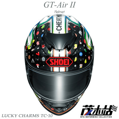 ❖茂木站 MTG❖ SHOEI GT-AIR II 全罩安全帽 GT AIR 2。LUCKY CHARMS TC-10