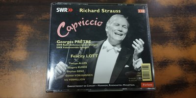 年輪書房 R.Strauss Capriccio Pretre Lott 2CD Forlane 268052