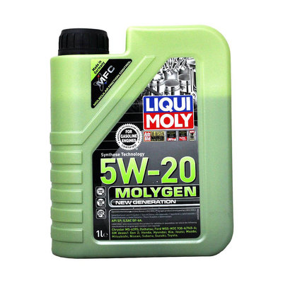 【易油網】【缺貨】LIQUI MOLY 5W20 MOLYGEN 5W-20液態鉬 FORD 福特 機油 #8539 Shell