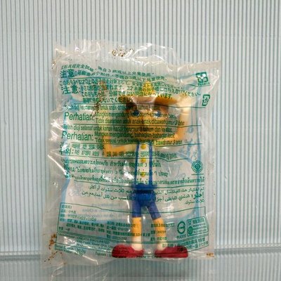 [ 三集 ] 公仔 麥當勞 2007 史瑞克3  小木偶   高約:11.5公分  材質:塑膠 未拆  E7