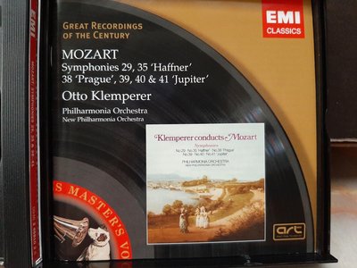 Klemperer,Mozart-Sym No.29,35,38,39,40&41克倫培勒指揮愛樂管弦樂團，莫扎特-第29,35,38,39,40&41號交響曲