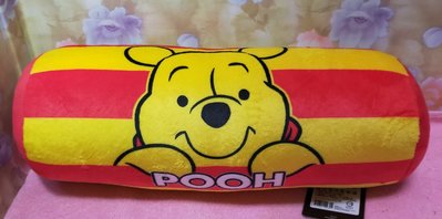 迪士尼正版 可愛小熊維尼車枕 汽車頭枕 車枕 維尼條紋頸枕 頸枕