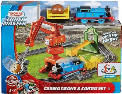 Thomas & Friends 湯瑪士小火車 Cassia Crane & Cargo軌道組~請詢問庫存