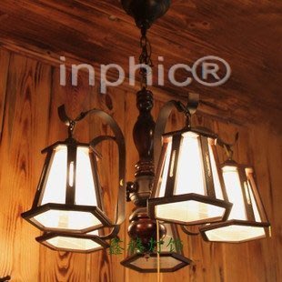 INPHIC-歐式古典木藝吊燈鐵藝吊燈客廳燈臥室燈餐廳燈別墅燈 吧檯燈