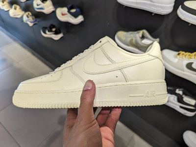 南🔥2024 5月 NIKE AIR FORCE 1 '07 FRESH DM0211-101 椰奶 AF1 米白色