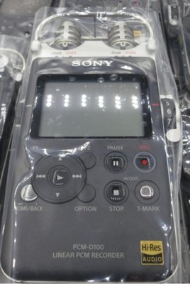 二手正常 Sony 頂規專業錄音設備 PCM-D100 保固2個月