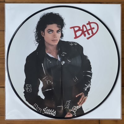 全新美版黑膠- 麥可傑克森 / 飆(限量彩色圖膠)Michael Jackson / Bad