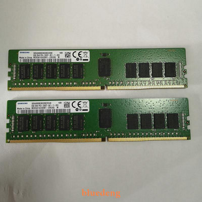 M393A1G43DB1-CRC 三星 8G 2RX8 PC4-2400T DDR4 ECC REG RDIMM
