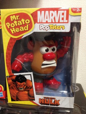 蛋頭先生 potato head  red hulk 紅浩克。限量版