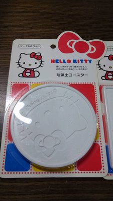 日本品牌 HIRO Hello Kitty 硅藻土 珪藻土 杯墊 茶杯墊