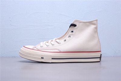 Undefeated x Converse 1970s 米白紅 高筒 休閒運動帆布板鞋 男女鞋 168247C