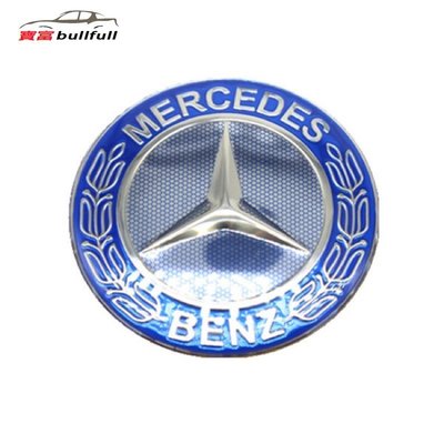 副廠製 賓士 Benz 鋁圈 輪圈中心蓋貼紙標誌 貼標65 75 MM c320 c200 c250 c300 w203