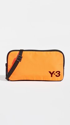 Y3 限量包 ! 經典側背斜背旅行手袋包~超限量!太陽橙橘色~