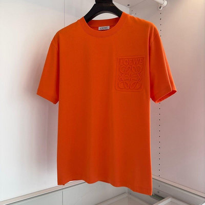 YOYO免運~LOEWE 2023夏季最新款T恤頂級簡單而不失奢華顏色可