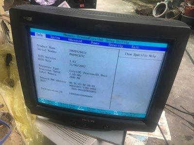 17吋CRT螢幕,IBM 9成新 ,畫面漂亮,良品