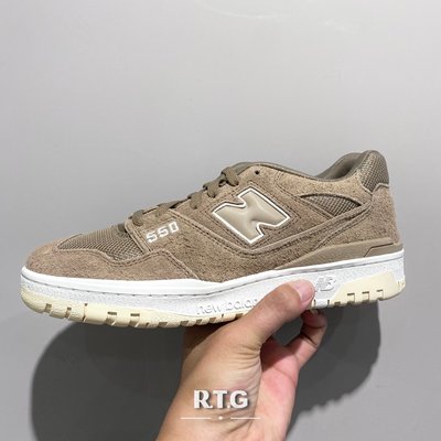 【RTG】NEW BALANCE 550 BB550PHA 奶茶 麂皮 復古 拼接 NB550 休閒 男鞋