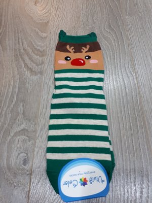 韓國 聖誕節 麋鹿 聖誕老公公 雪人 半筒 短襪 腳踝 帆船 保溫瓶 保護套袋 運動 襪子 ~安安購物城~