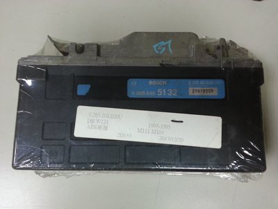 BENZ W124 1993- M111 M104 ABS電腦 ESP ASR 電腦 0265101020