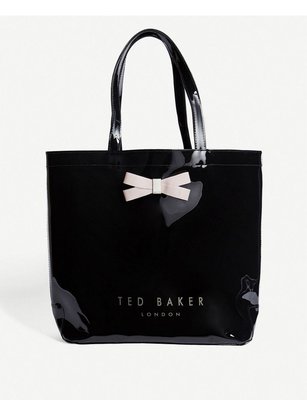 （預購）（大型）(黑色）英國TED BAKER Large bow d etail bag 2020新款蝴蝶結購物包