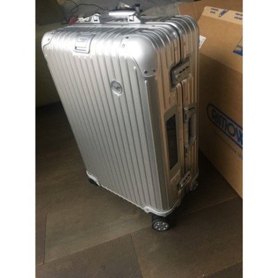 日內瓦 限定漢莎LUFTHANSA topas銀色 etag 行李箱 約26吋 鋁合金精品9