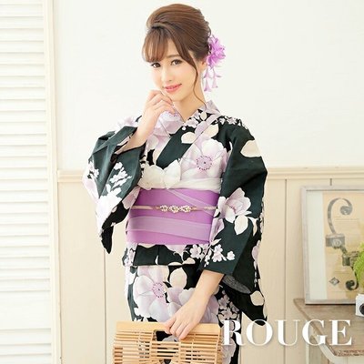 03日本和服浴衣女 傳統款式 變織棉 日本拍照寫真和服浴衣