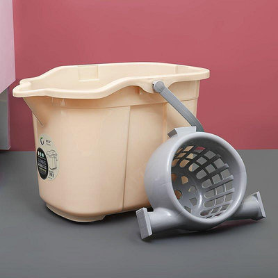 【現貨精選】拖把桶家用加大加厚塑料擠水地拖桶洗車水桶擰干清潔便攜式拖布桶
