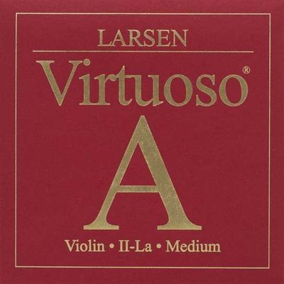 小叮噹的店- 小提琴弦 (第二弦 A弦) 丹麥 Larsen Virtuoso 紅 V5522